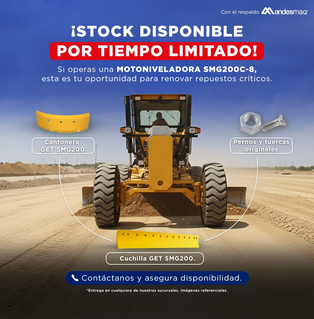 Repuestos Motoniveladora