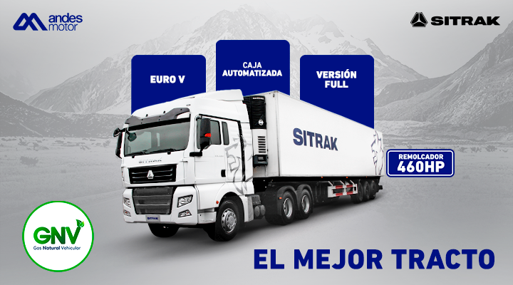 SITRAK : EL MEJOR TRACTO EN GNV